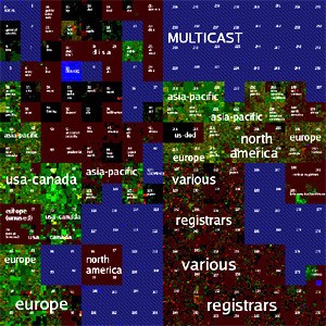 Map of the Internet Adddress Space