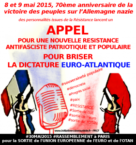 Appel rsistance contre l'Union Europenne 2015