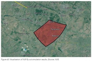 OVV MH17 lauch point point de lancement missile buk