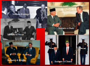 soeharto et les prsidents amricains