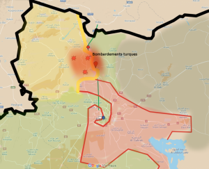 bombardements turques syrie fvrier 2016 azaz