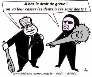 valls hollande matraque grve