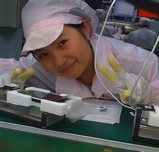iphone girl foxconn usine iphone