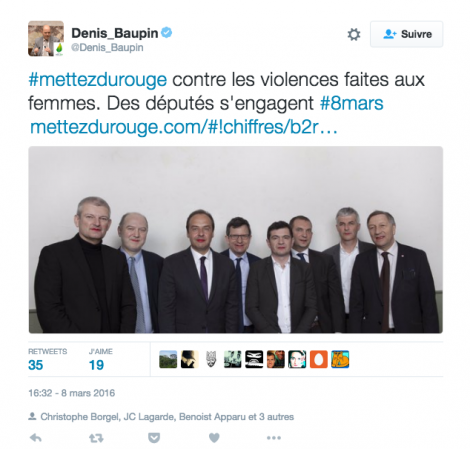 Baupin sur Twitter