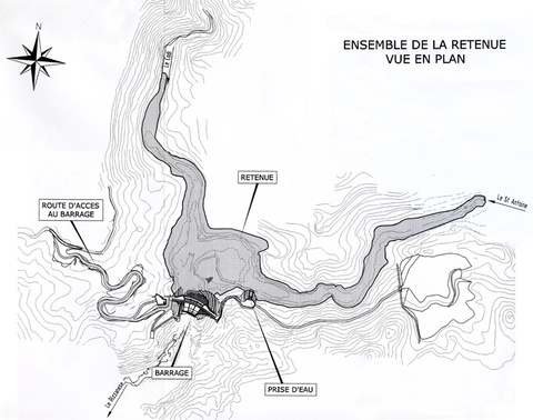 Projet de barrage sur le Rizzanese