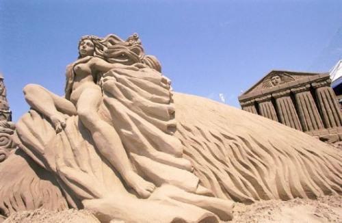 Championnat mondial de sculptures de sable   (Cervia, Italie, aot 2006)