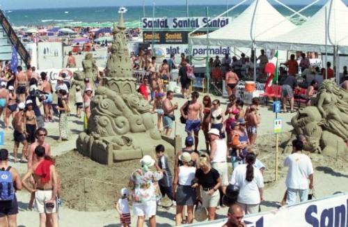 Championnat mondial de sculptures de sable   (Cervia, Italie, aot 2006)