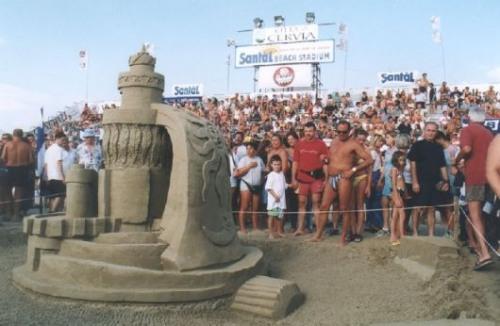 Championnat mondial de sculptures de sable   (Cervia, Italie, aot 2006)