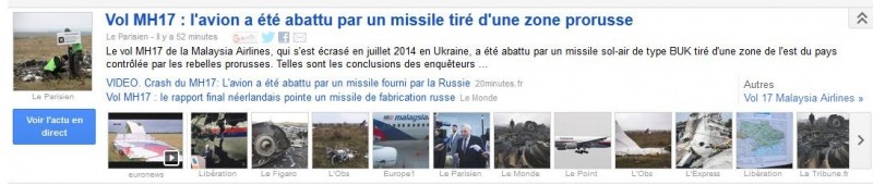 capture cran google actualit MH17