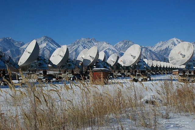 Badary radiotlescope solaire, valle de la Tounka  Bernard Grua