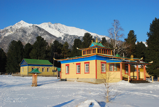 Badkhirkharma dastan, temple bouddhiste d'Archan  Bernard Grua