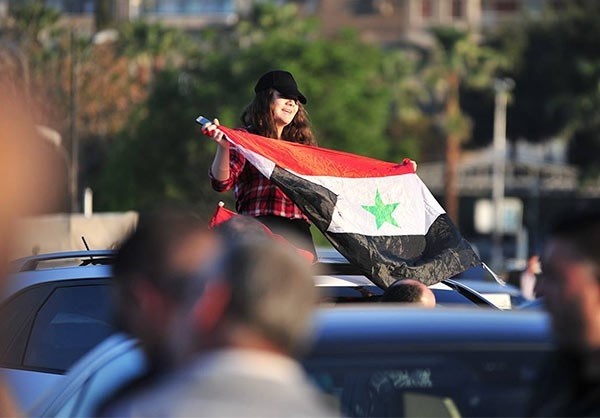 Damas - samedi 14 avril 2018 : la joie et la fiert d'appartenir  une Nation souveraine !