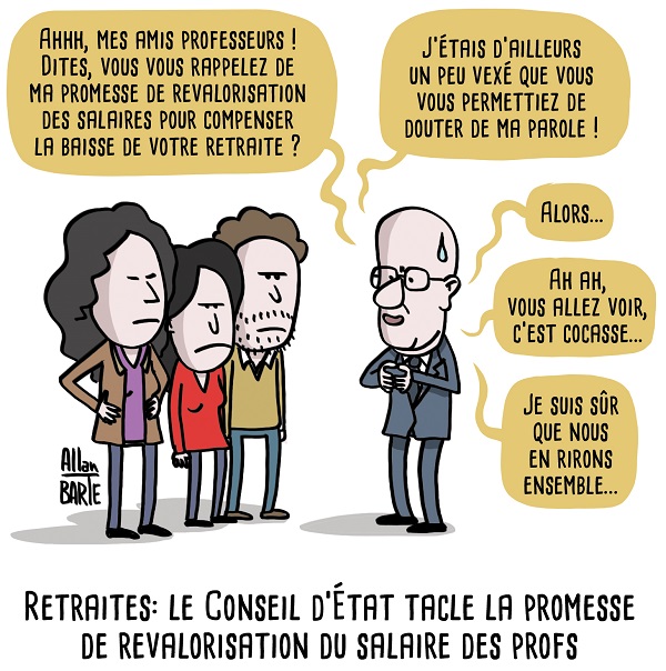 Retraites : le Conseil d'tat trille le gouvernement - SNUipp-FSU 34