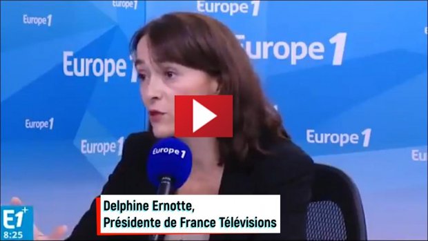 Delphine-Ernotte, prsidente de France Tlvisions et le racisme anti blanc