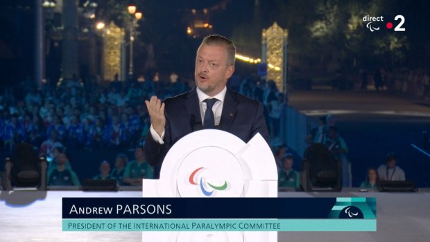 Andrew Parsons, prsident du Comit international paralympique