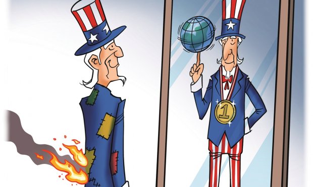 Exploiter la crise Illustration : Liu Rui/GT