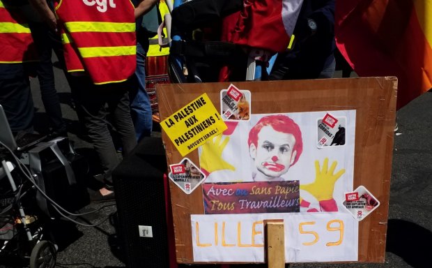 La fte  Macron