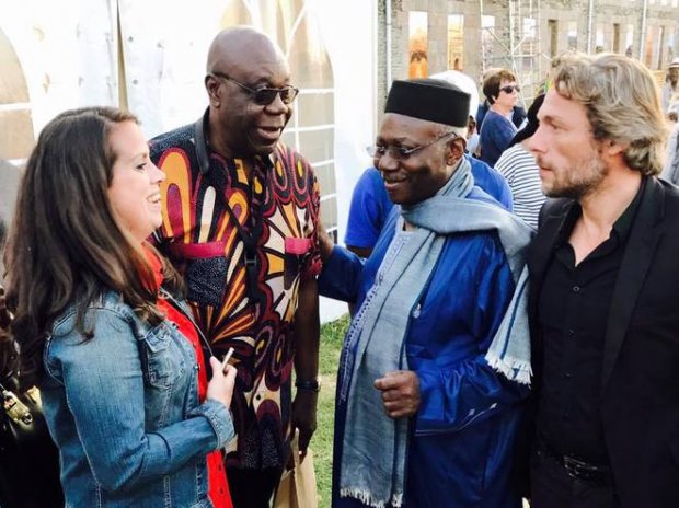 Le clbre saxophoniste Manu Dibango  Thierry Paul Valette