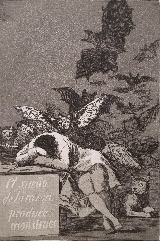 Goya: « Le sommeil de la raison produit des monstres »